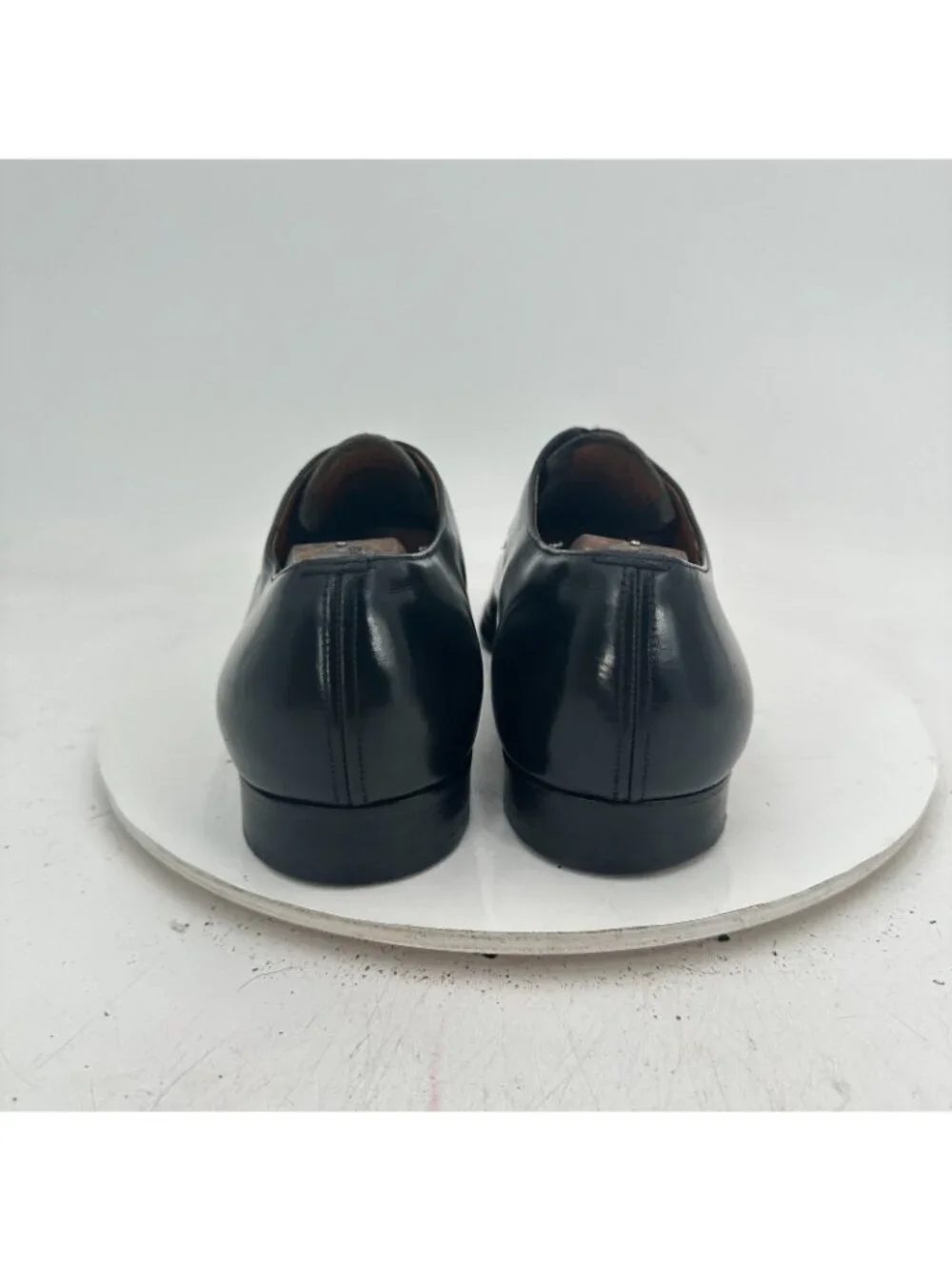 Church's Men Size 12AA Black Leather Cap Toe Lace Up Oxford Dress Shoes